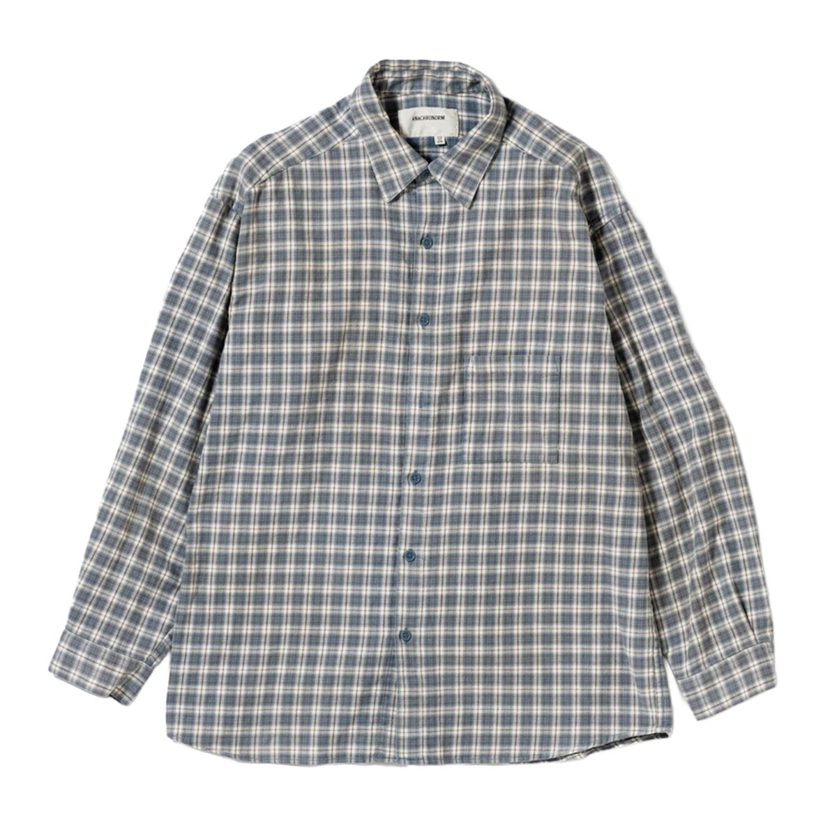 【ANACHRONORM】CHECK WIDE SHIRTS｜AN461