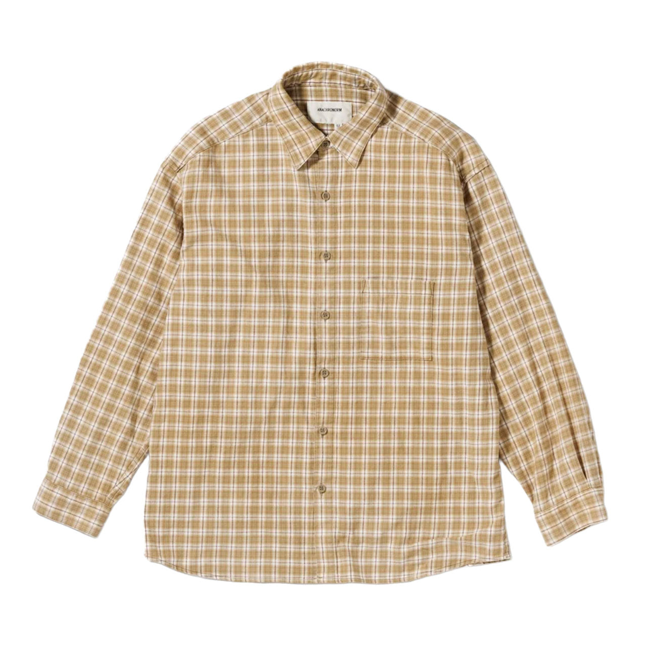 【ANACHRONORM】CHECK WIDE SHIRTS｜AN461