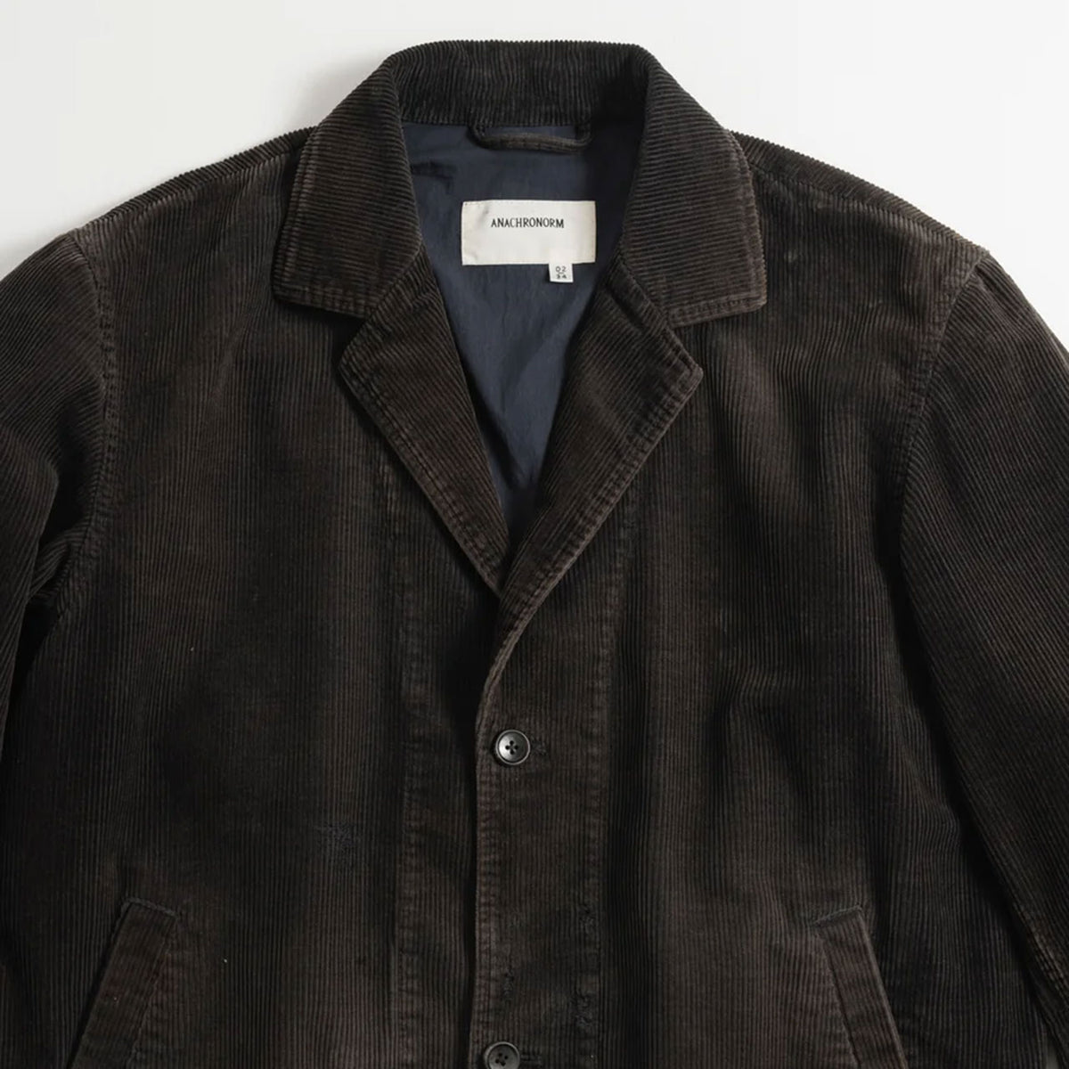 【ANACHRONORM】CORDUROY LAPEL JACKET｜AN474