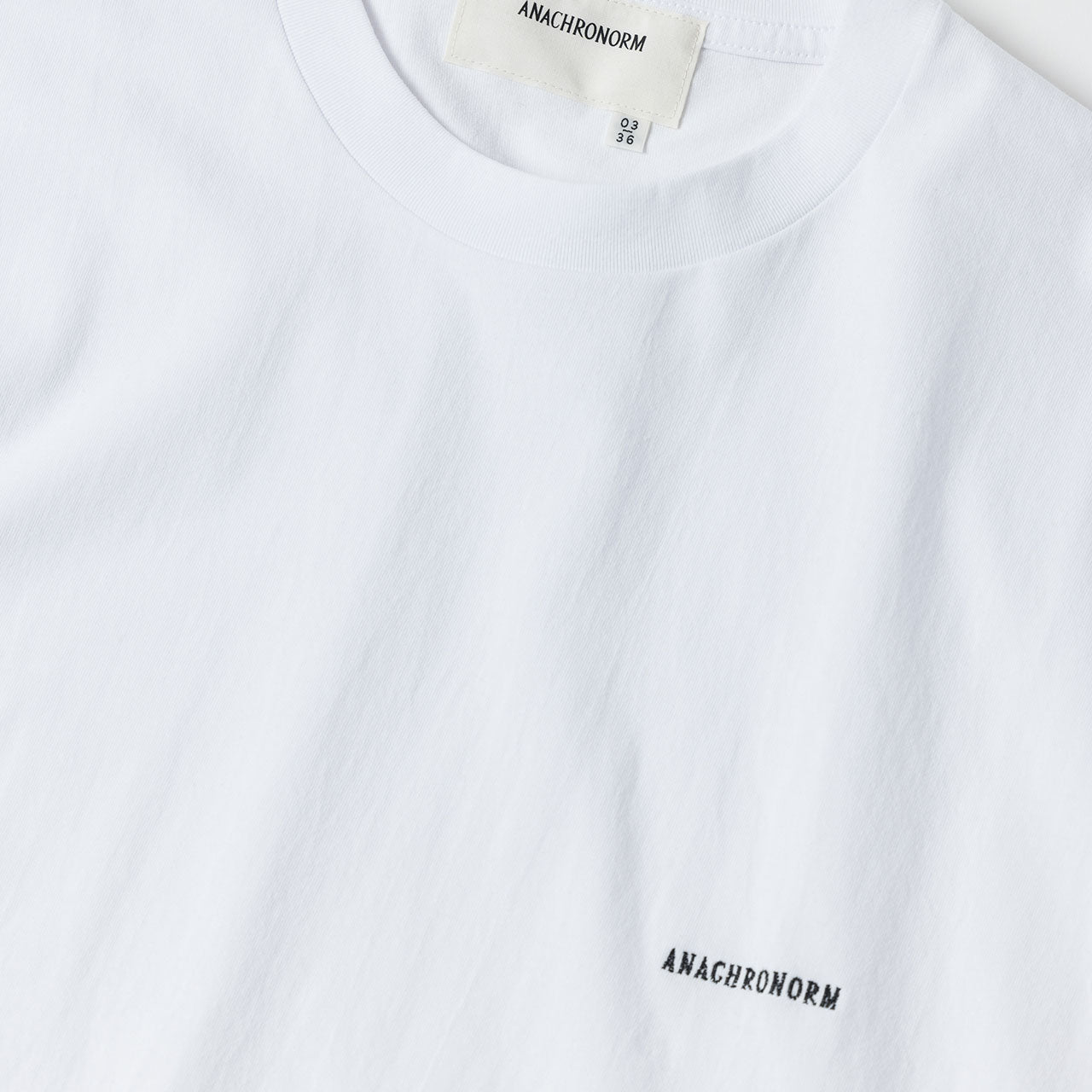 【ANACHRONORM】STANDARD EMB S/S T-S｜NM-TS09