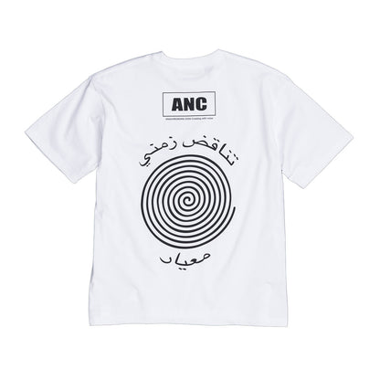 【ANACHRONORM】VORTEX PRINTED S/S T-S｜AN442
