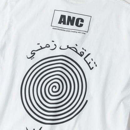【ANACHRONORM】VORTEX PRINTED S/S T-S｜AN442