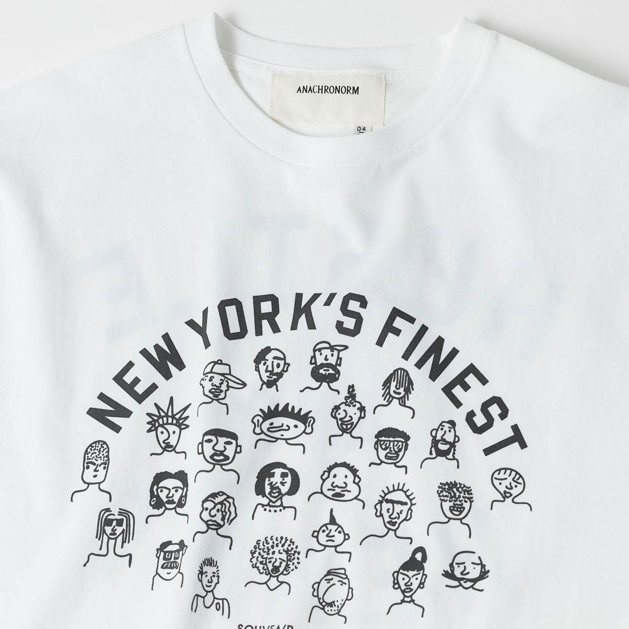 【ANACHRONORM】NYC FACES S/S T-S｜AN437
