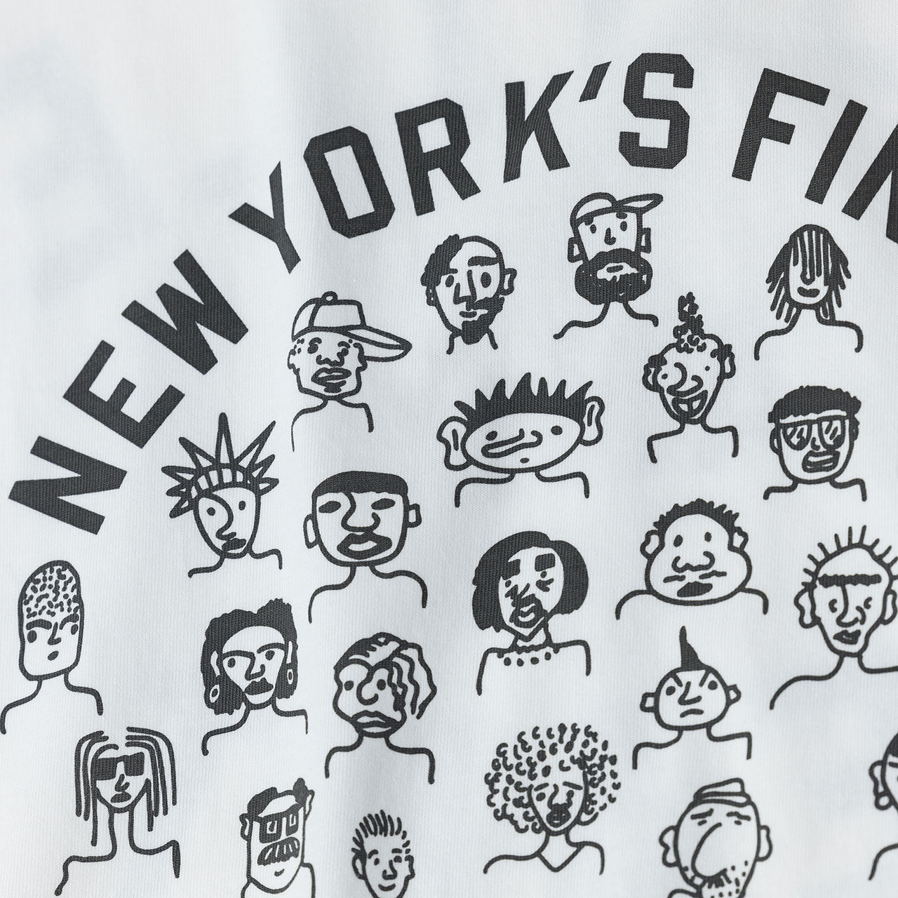 【ANACHRONORM】NYC FACES S/S T-S｜AN437