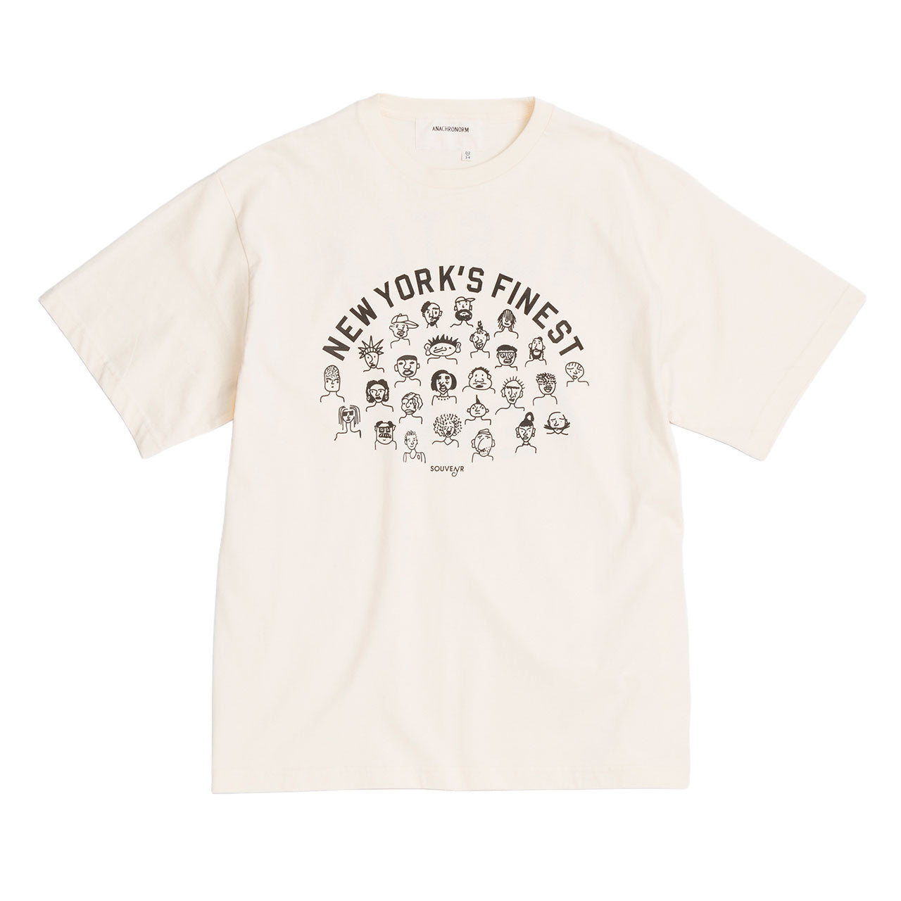 【ANACHRONORM】NYC FACES S/S T-S｜AN437