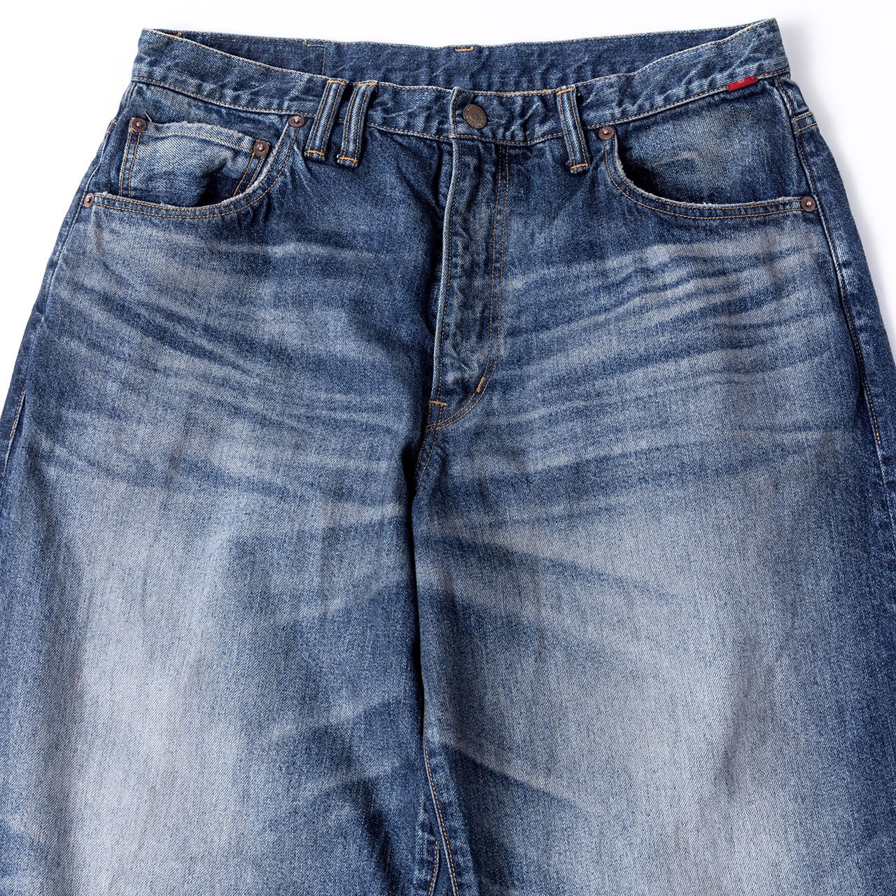 【ANACHRONORM】AGING WIDE 5P DENIM PANTS｜AN433-W