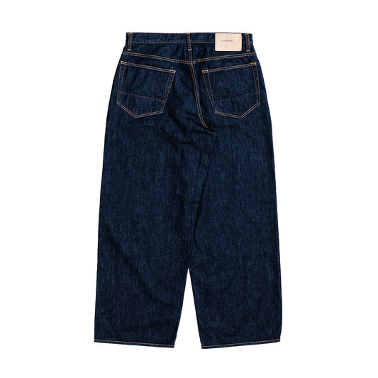 【ANACHRONORM】WIDE 5P DENIM PANTS INDIGO｜AN433