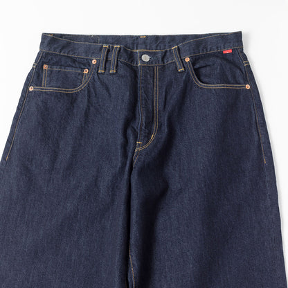【ANACHRONORM】WIDE 5P DENIM PANTS INDIGO｜AN433