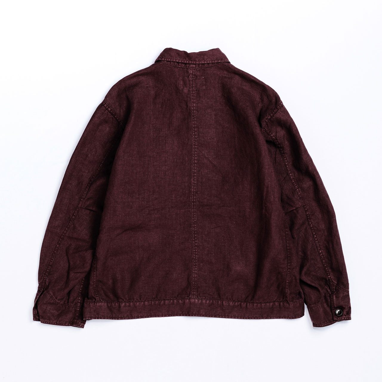 【ANACHRONORM】SULFUR DYED LINEN UTILITY JACKET｜ANA410