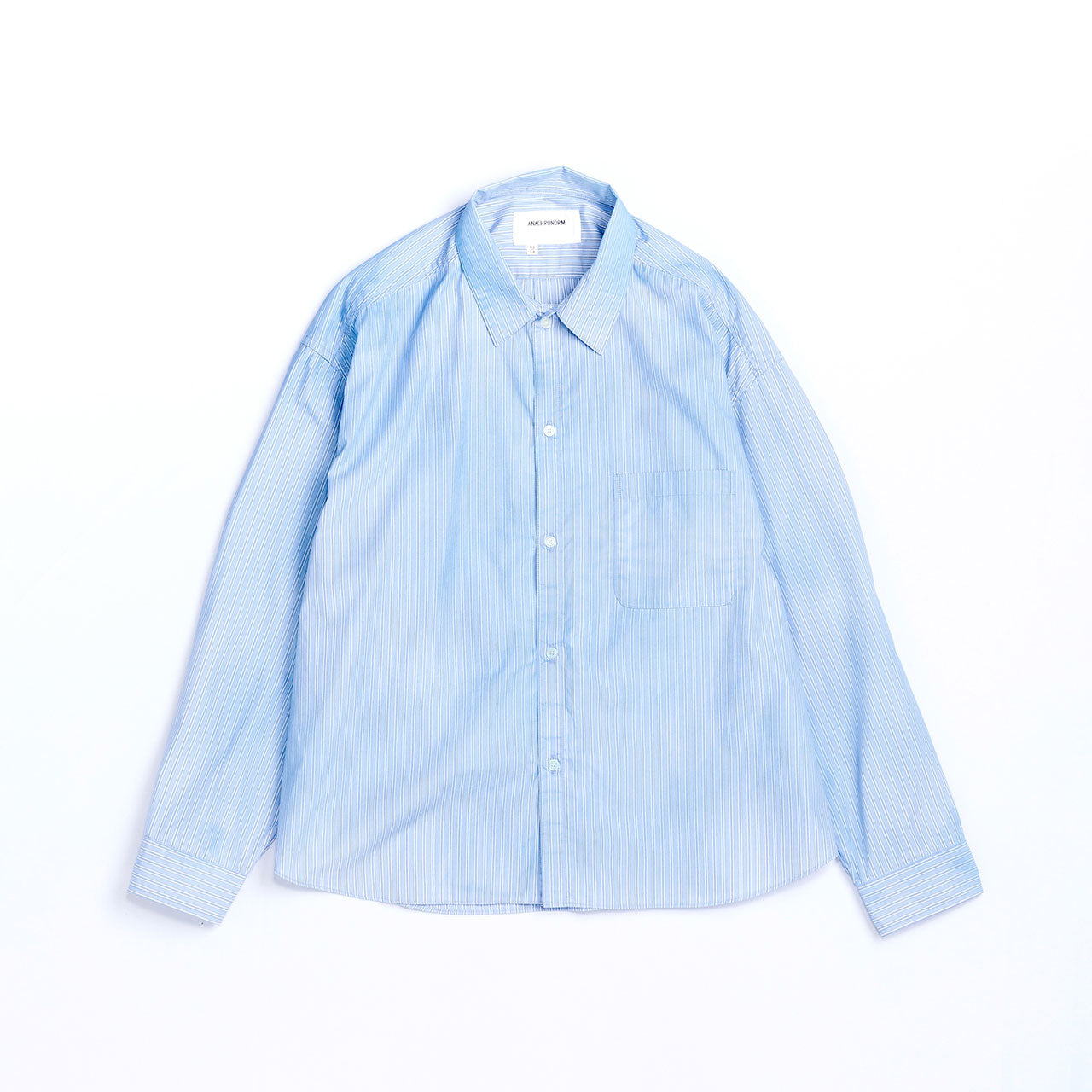 【ANACHRONORM】HAND-SPRAYED STRIPE SHIRTS｜AN420
