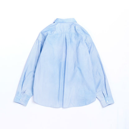 【ANACHRONORM】HAND-SPRAYED STRIPE SHIRTS｜AN420