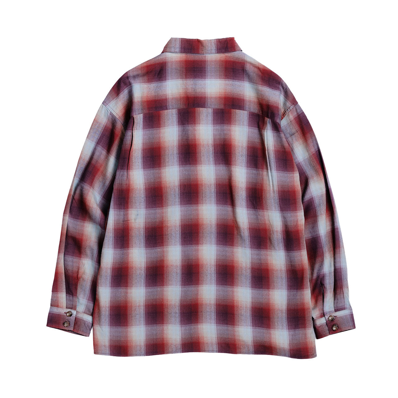 【ANACHRONORM】RELUX OPEN COLOR CHECK SHIRTS｜AN429