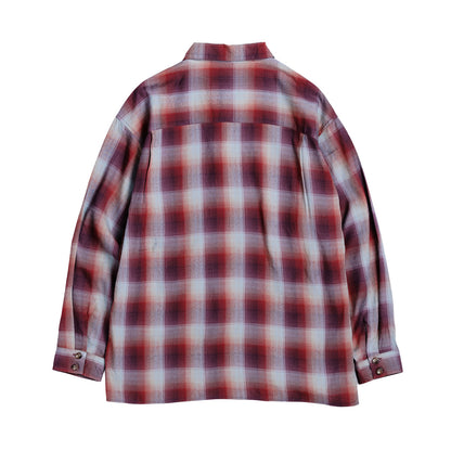 【ANACHRONORM】RELUX OPEN COLOR CHECK SHIRTS｜AN429