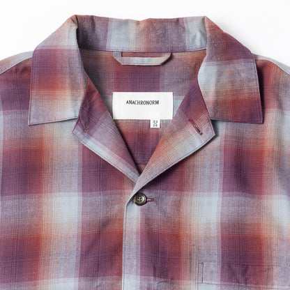 【ANACHRONORM】RELUX OPEN COLOR CHECK SHIRTS｜AN429