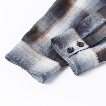 【ANACHRONORM】RELUX OPEN COLOR CHECK SHIRTS｜AN429