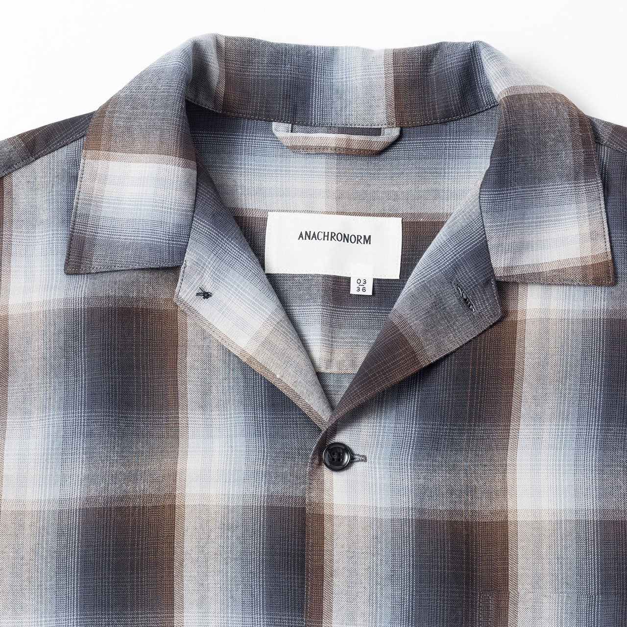 【ANACHRONORM】RELUX OPEN COLOR CHECK SHIRTS｜AN429