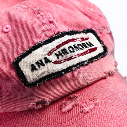【ANACHRONORM】DISTRESSED PATCH 6PANEL CAP｜AN418