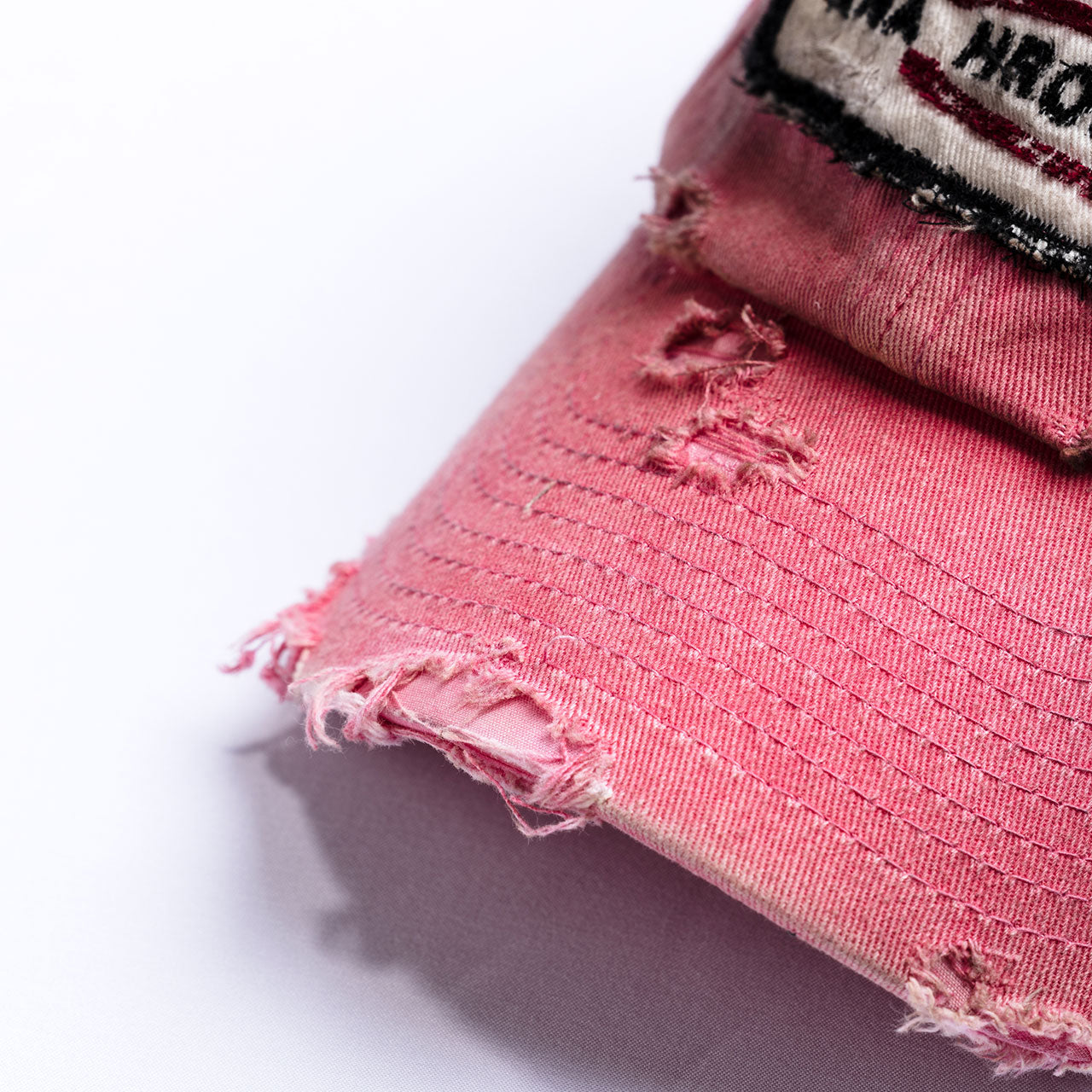 【ANACHRONORM】DISTRESSED PATCH 6PANEL CAP｜AN418