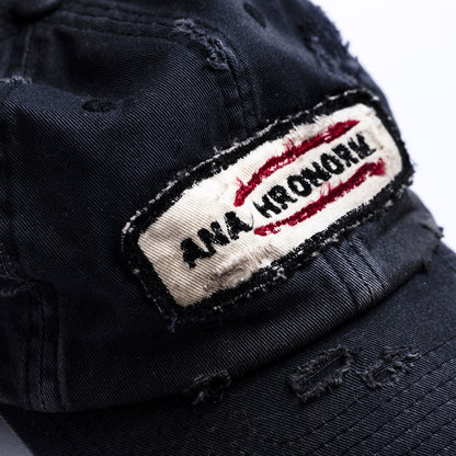 【ANACHRONORM】DISTRESSED PATCH 6PANEL CAP｜AN418