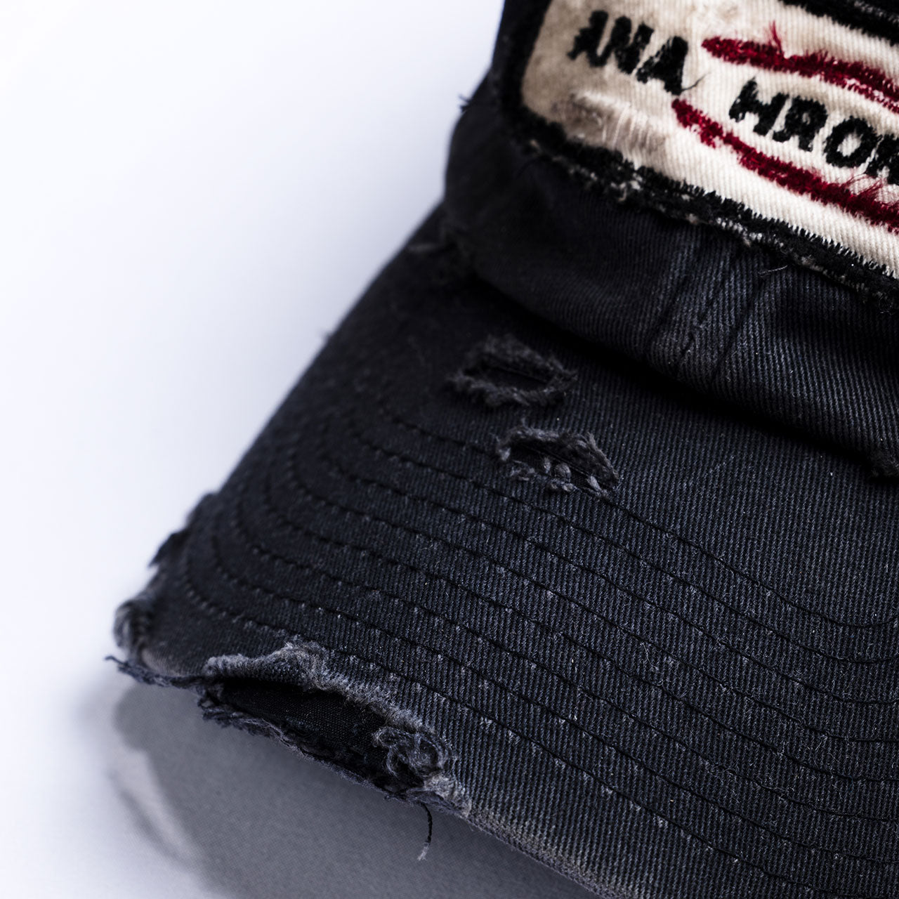 【ANACHRONORM】DISTRESSED PATCH 6PANEL CAP｜AN418