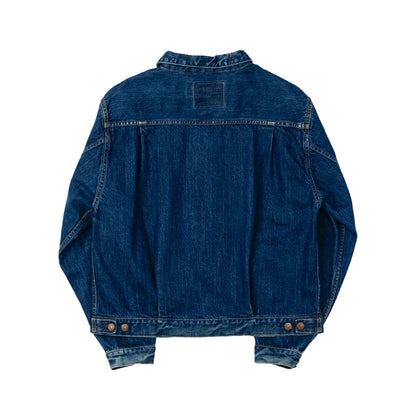 【ANACHRONORM】FRONT TUCK DENIM JACKET（ONE YEAR WASH）｜CONTEXT-005