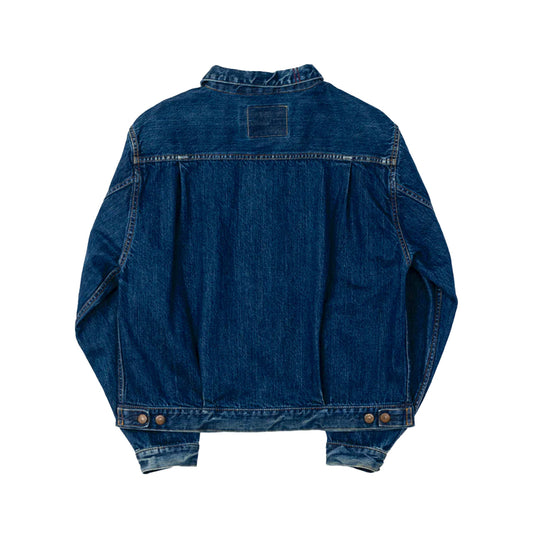 【ANACHRONORM】FRONT TUCK DENIM JACKET（ONE YEAR WASH）｜CONTEXT-005