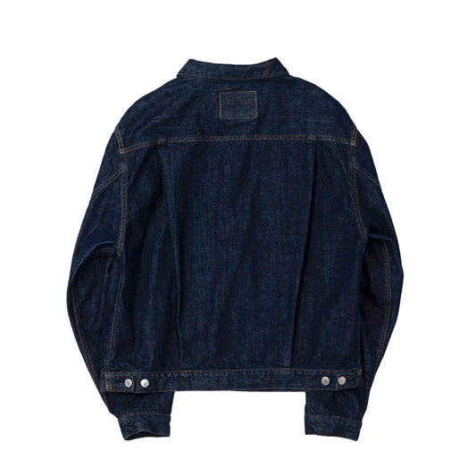 【ANACHRONORM】FRONT TUCK DENIM JACKET（ONE WASH）｜CONTEXT-005