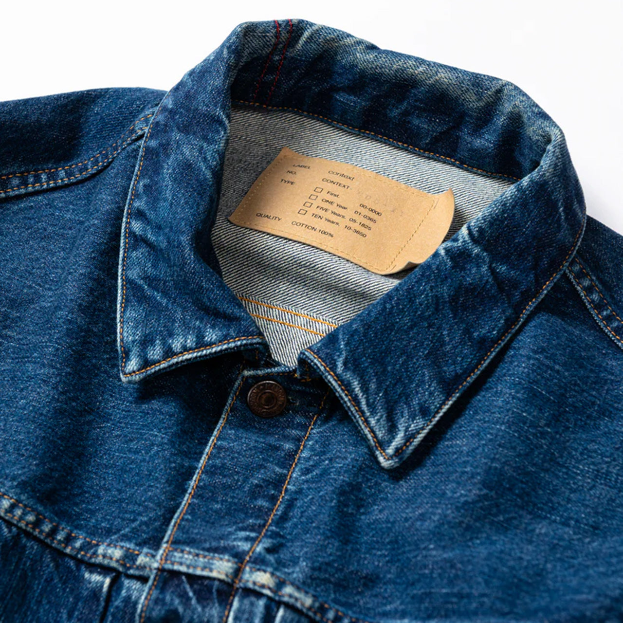 ANACHRONORM】FRONT TUCK DENIM JACKET（ONE YEAR WASH