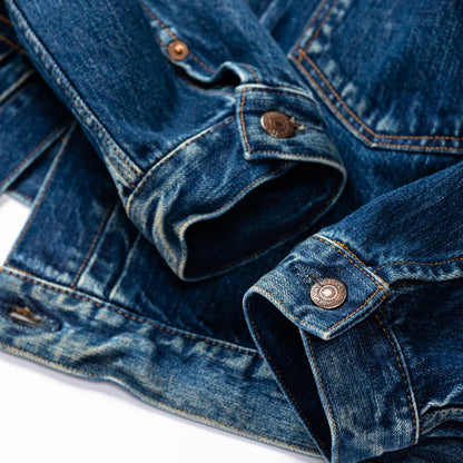【ANACHRONORM】FRONT TUCK DENIM JACKET（ONE YEAR WASH）｜CONTEXT-005