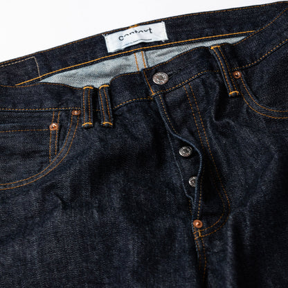 【ANACHRONORM】REGULAR TAPERED 5P PANTS ONE WASH｜CONTEXT-001