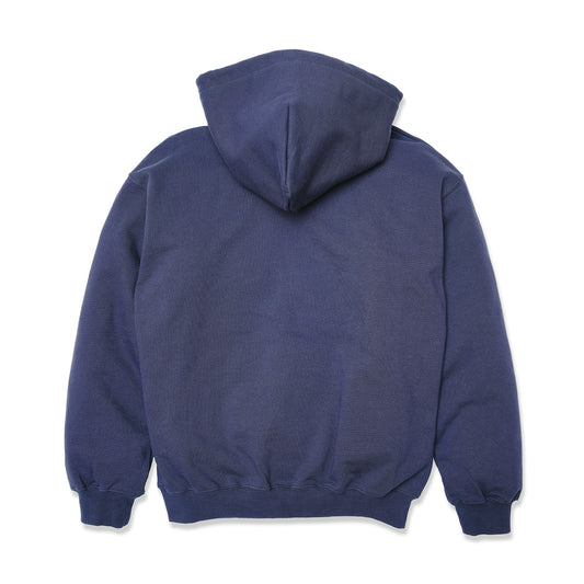 【TRIBE WEAR】Basic Zip Up Hoodie｜NAVY