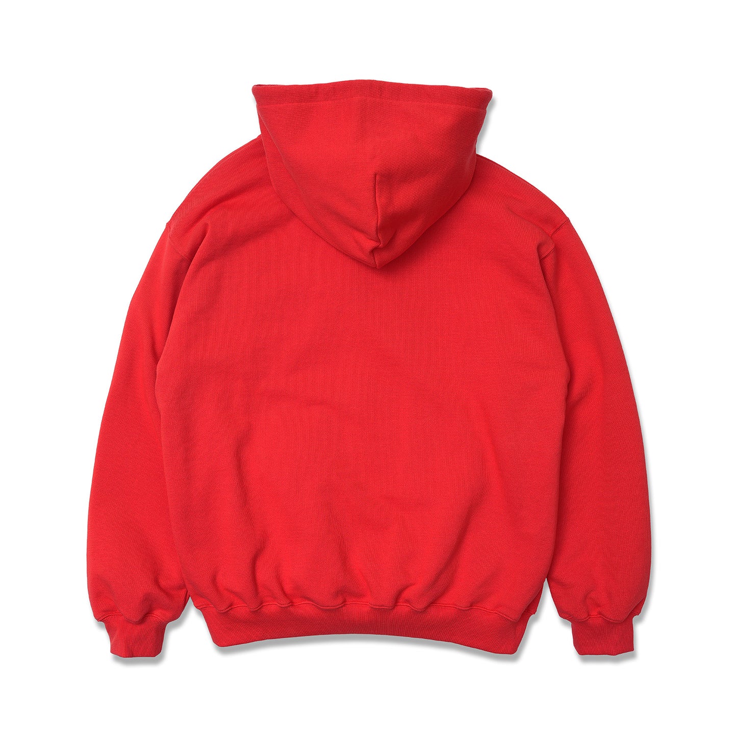 【TRIBE WEAR】BASIC ZIP UP HOODIE｜RED