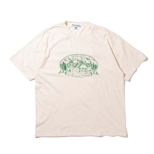 【HELLA GREEN】La maison du fromage T-Shirt｜HG2520_TS07