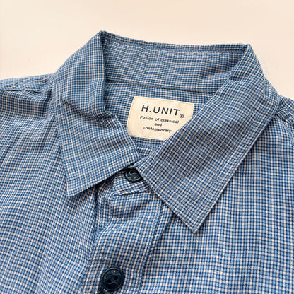 【H.UNIT】Check work shirt｜H-SH065