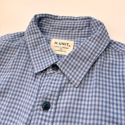 【H.UNIT】Check work shirt｜H-SH065