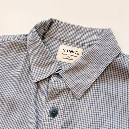 【H.UNIT】Check work shirt｜H-SH065