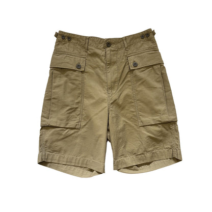 【H.UNIT】Back satin milltary shots｜H-PT106B