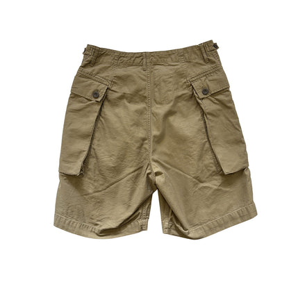 【H.UNIT】Back satin milltary shots｜H-PT106B