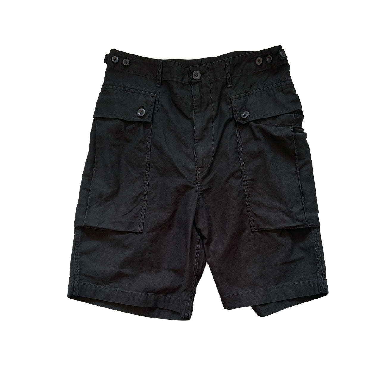 【H.UNIT】Back satin milltary shots｜H-PT106B