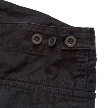 【H.UNIT】Back satin milltary shots｜H-PT106B