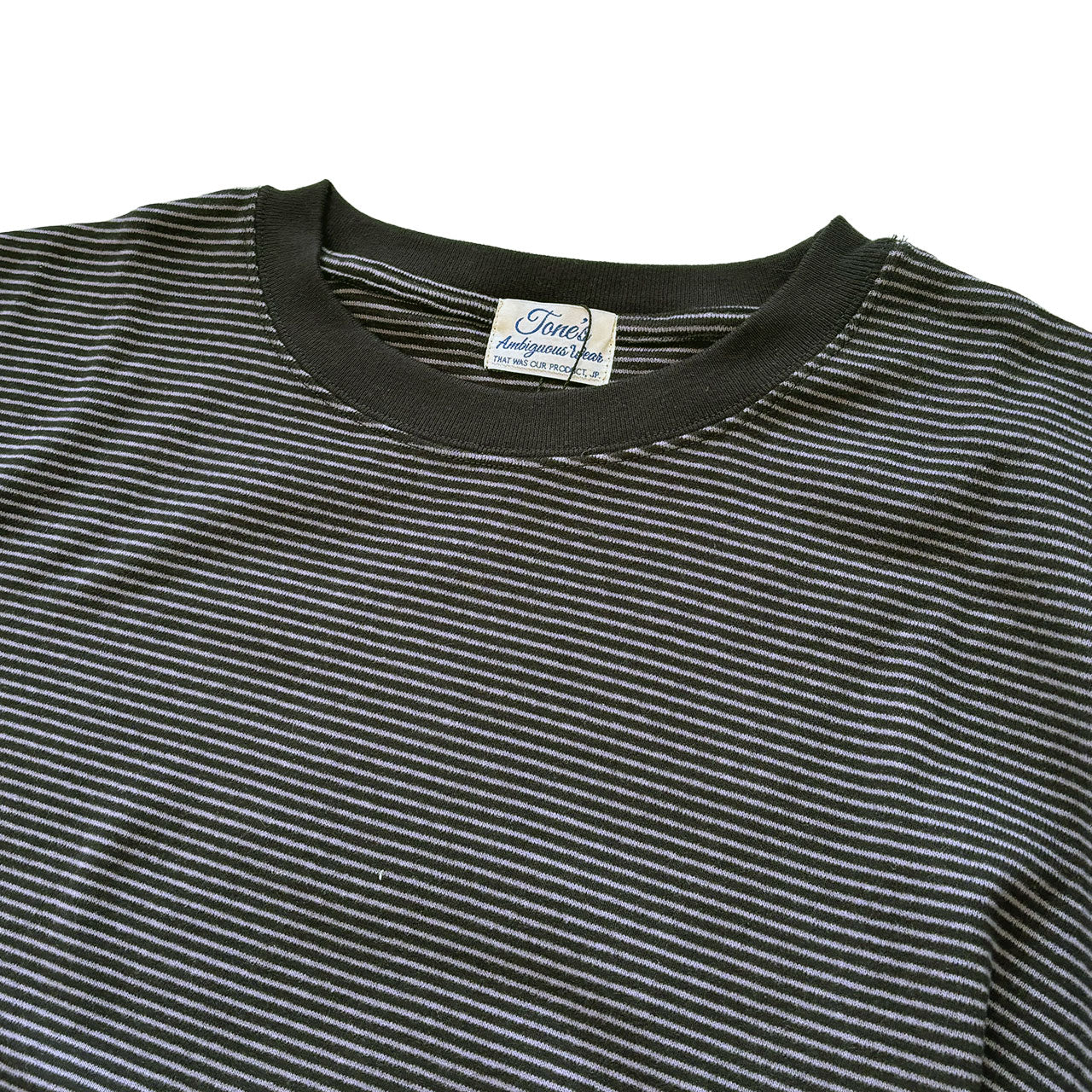 【tone】STRIPE T SHIRT｜TEE04