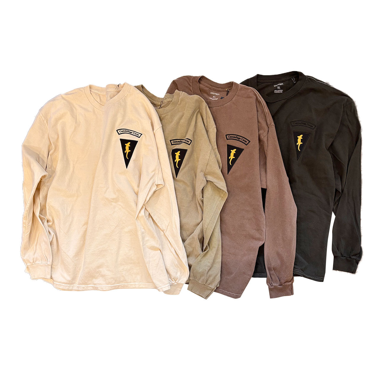 【ZEPTEPI】LS Tee / Camouflage Corps.｜ZT262504