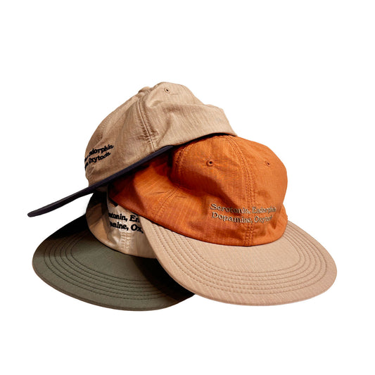 【Garbage】SOFT BRIM 6 PANEL CAP LOW (HAPPY CHEMICALS)｜GB26SS-002
