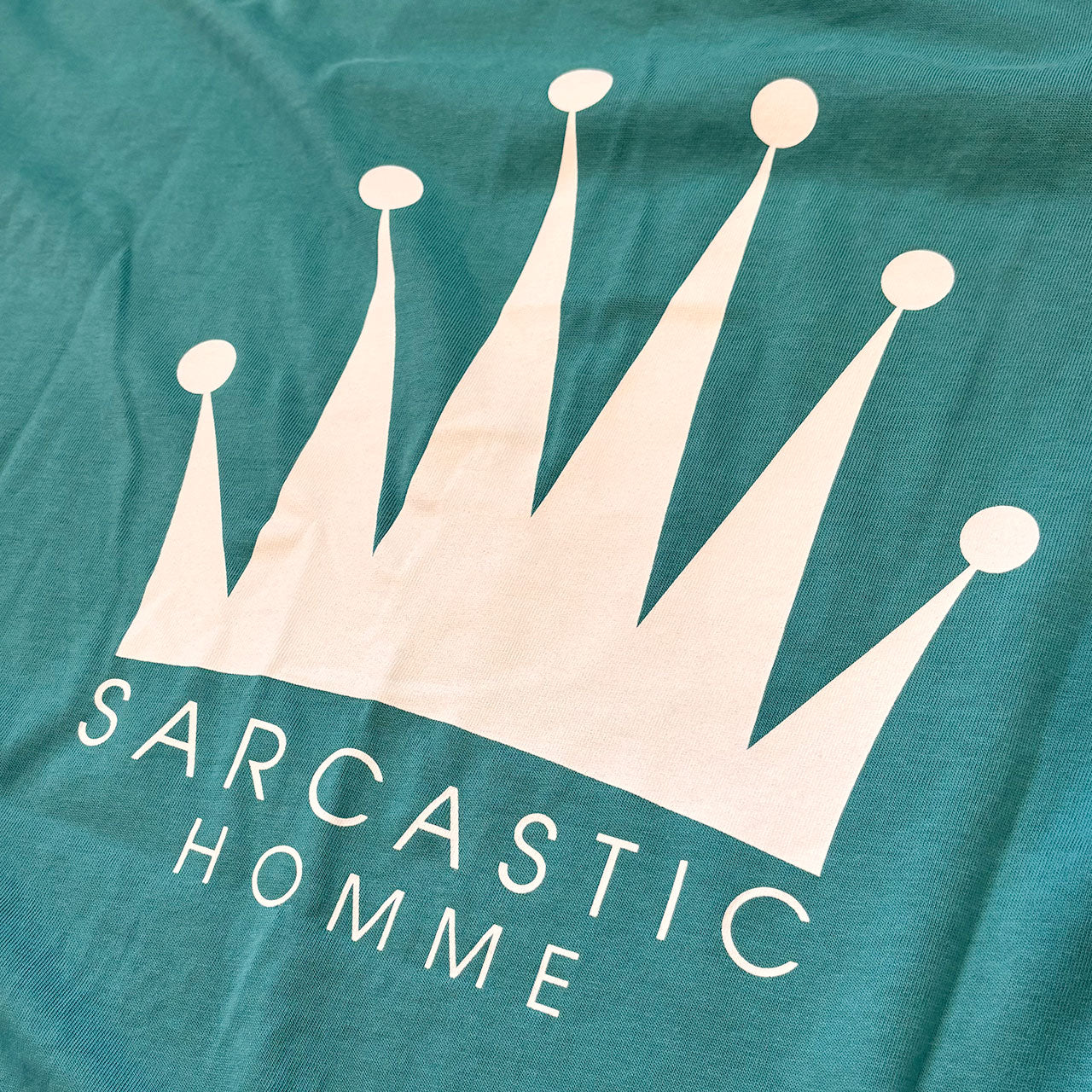【SARCASTIC】Homme Crown Short Sleeve Tee｜SAR261006