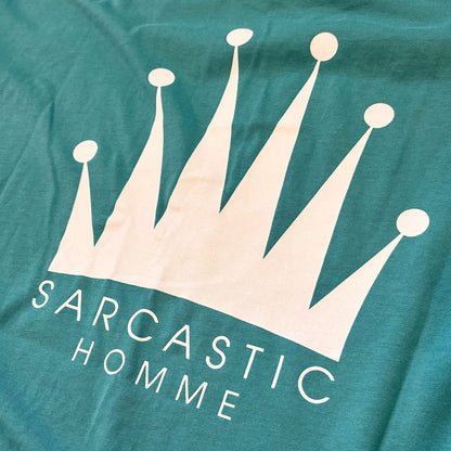 【SARCASTIC】Homme Crown Short Sleeve Tee｜SAR261006