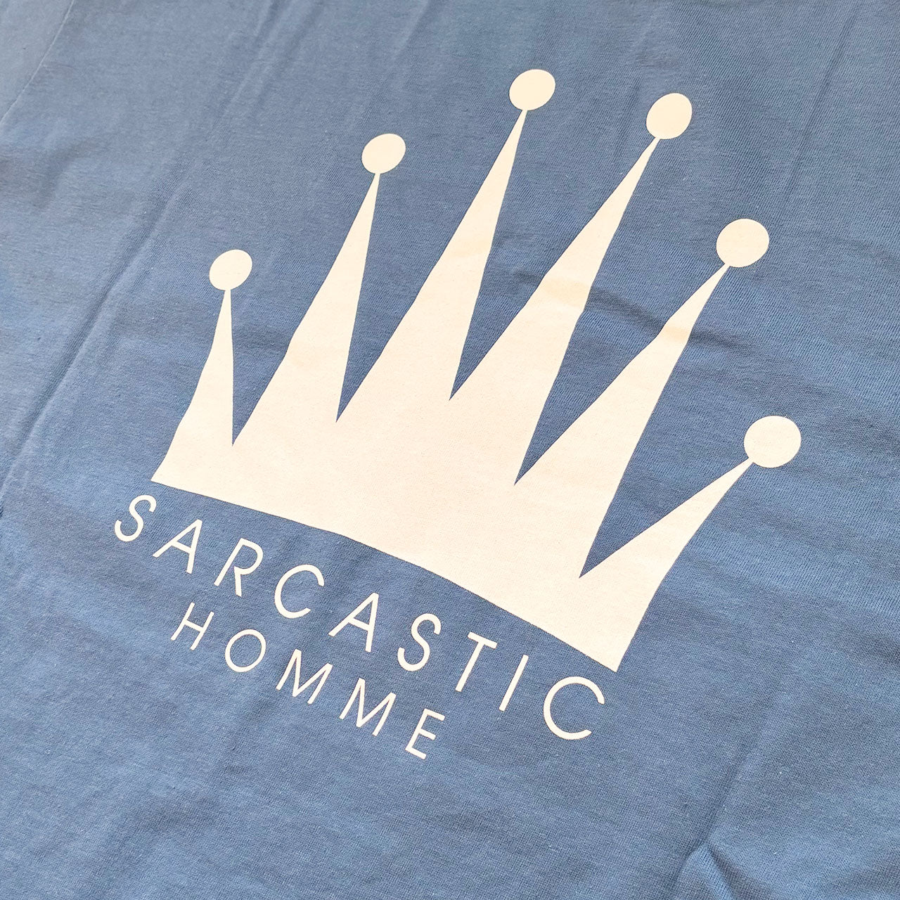 【SARCASTIC】Homme Crown Short Sleeve Tee｜SAR261006