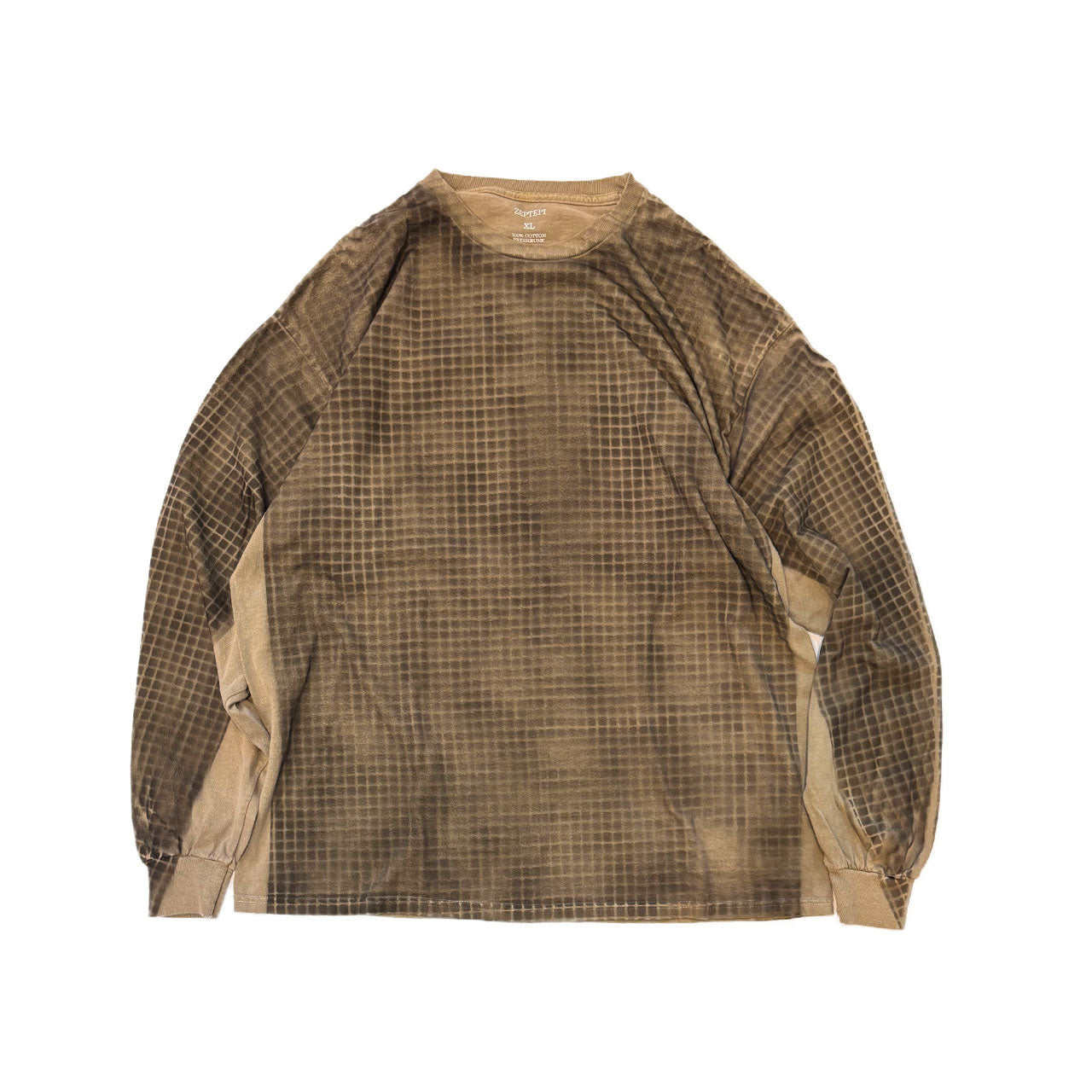 【ZEPTEPI】LS Tee / Grid Camo｜ZT262505