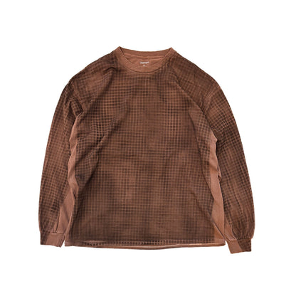 【ZEPTEPI】LS Tee / Grid Camo｜ZT262505