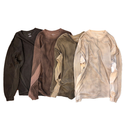 【ZEPTEPI】LS Tee / Grid Camo｜ZT262505