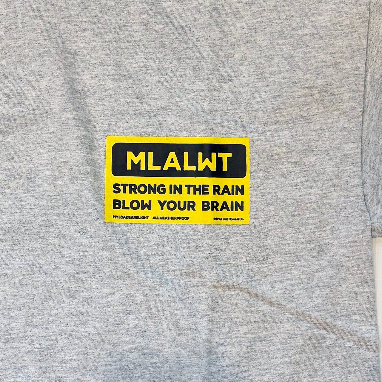 【MY LOADS ARE LIGHT】"S,I,T,R,B,Y,B" T-shirt｜ALWAYTH × MY LOADS ARE LIGHT